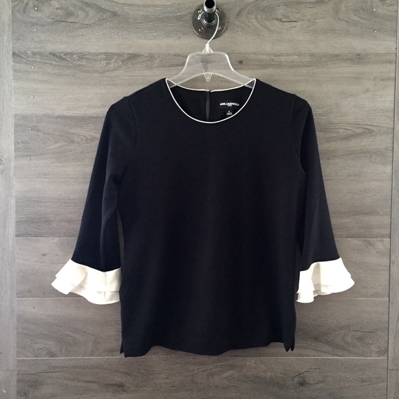Karl Lagerfeld Tops - Karl Lagerfeld Paris Blouse
